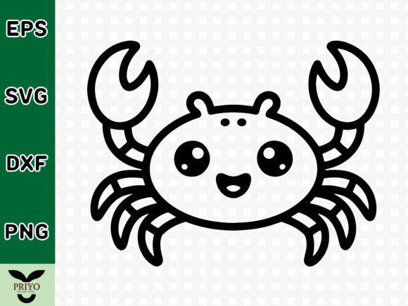 Crab with Big Claws SVG: A Versatile Graphics Asset for Crafts and Publishing