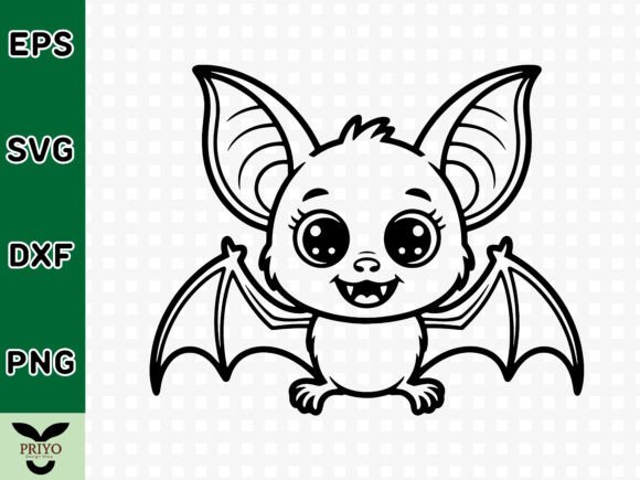 Cute Baby Bat SVG: A Versatile Graphic for Crafts