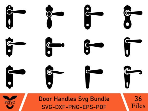 Door Handles Svg Bundle: A Versatile Design Review