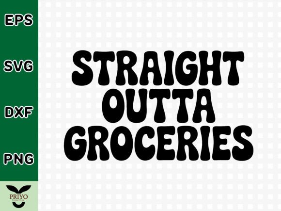 Exploring Straight Outta Groceries SVG for Embroidery