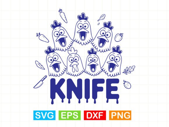 Funny Chicken Cutting Board SVG for Creative Crafts