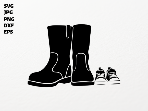 Review: Daddy Boots Baby Shoes SVG for Cricut Graphics