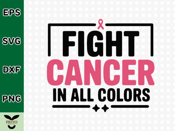 Review: Fight Cancer in All Colors SVG for Creative Graphics