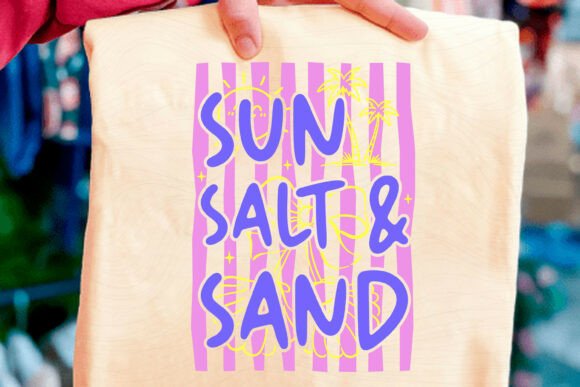 Review: Sun Salt Sand Retro Summer SVG for Crafts