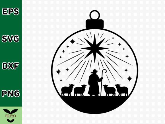 Shepherd's Celestial Night SVG: A Graphics Gem for Crafts
