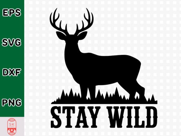 Stay Wild SVG: A Versatile Design for Embroidery Projects