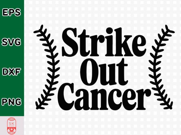 Strike out Cancer SVG: A Versatile Graphic for Crafts
