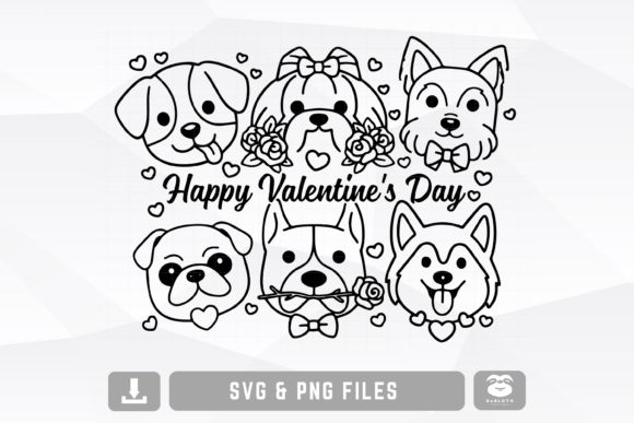 Valentine's Day Dog Svg, Dog Mom Svg: A Graphics and Crafts Gem