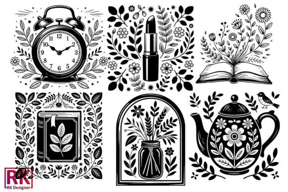 Wildflower Clipart Svg Bundle: A Versatile Graphics Asset for Crafts