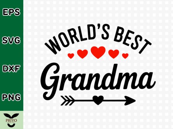 World's Best Grandma SVG: A Versatile Graphics Asset for Crafts